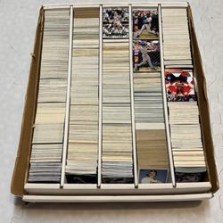 Large Box Of sports cards