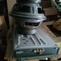 Kicker Amp, 4-10” Mid Bass Subs, 4 Kicker Door Speakers