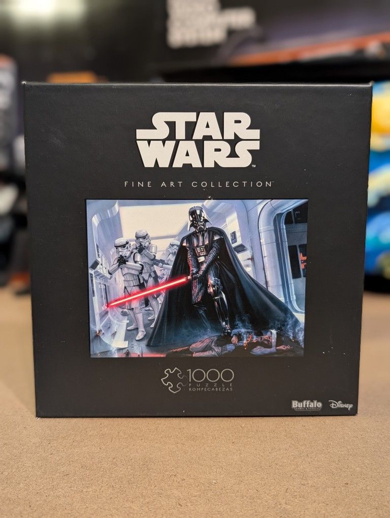 1,000-Piece Jigsaw Puzzle - Star Wars: The Arrival of Lord Vader - Buffalo Games Fine Art Collection