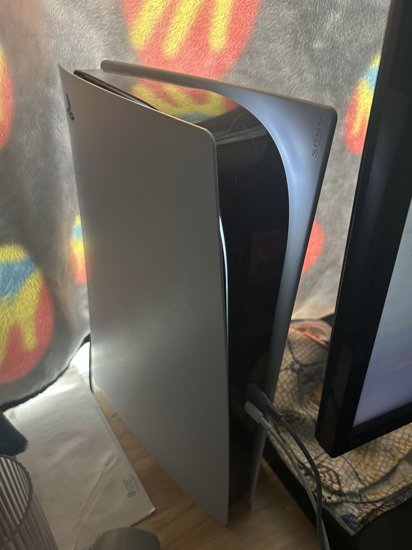 PS5 With One Controller And A Wired Astro Headset