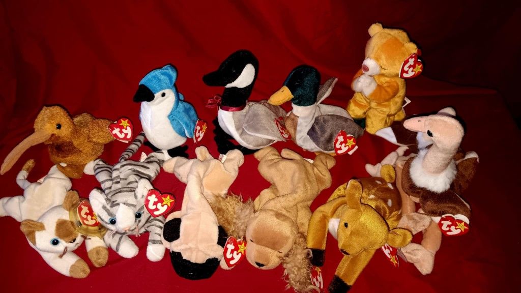 Original Beany Baby Lot Of 11