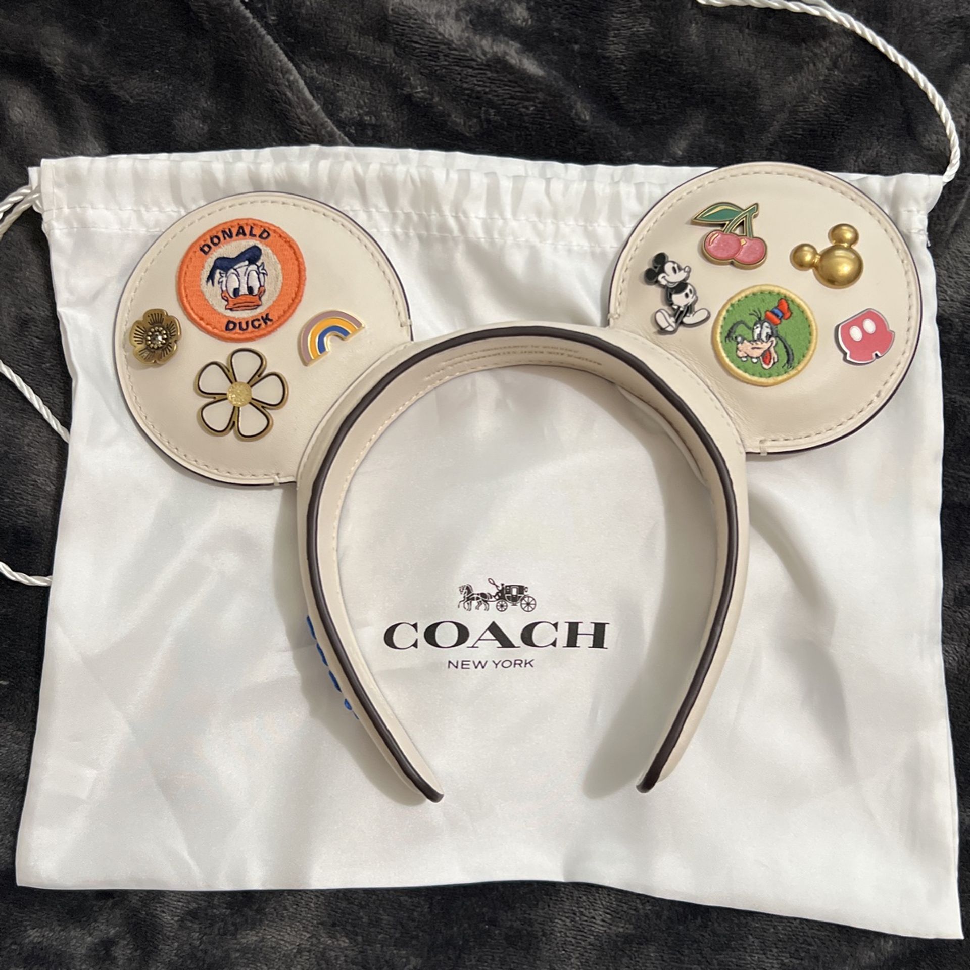 Authentic Brand New Coach X Collectors Mouse Ears Disneyland