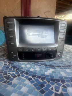 2012 Lexus Is250 Display Screen