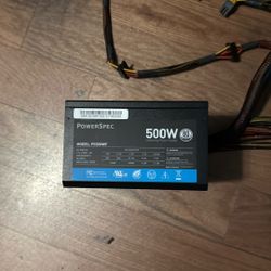 500 watt powerspec PSU