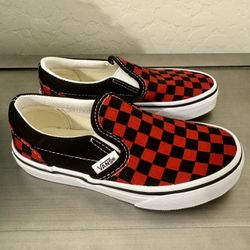 Kids’ Brand New Checkered Vans Size 12