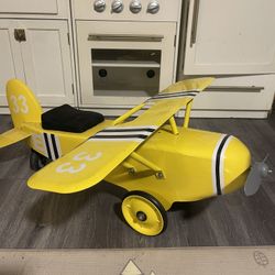 Ride On Airplane Metal