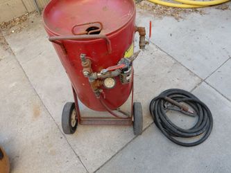 ALC Sand blaster tank with hose