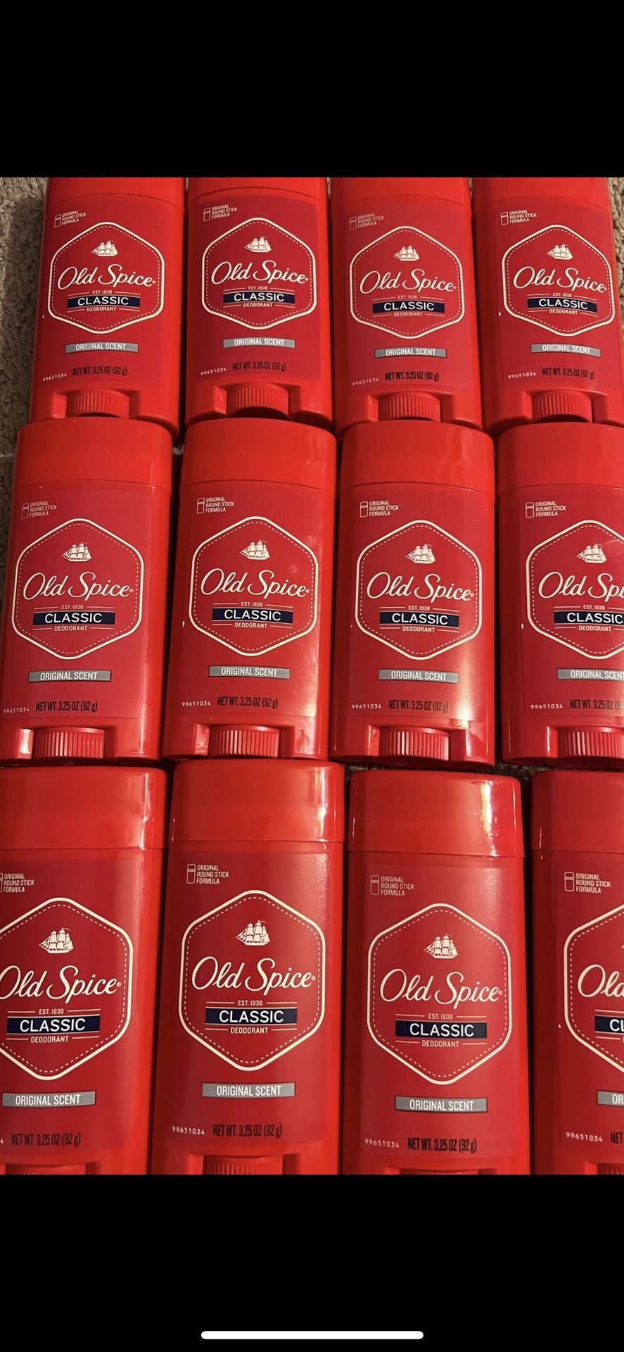 Old Spice Deodorant $3 Each