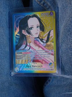 ONE PIECE TCG: THE AZURE SEA'S SEVEN: BOA HANCOCK ALT. ART