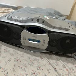 Old Cd And Vhs Player 