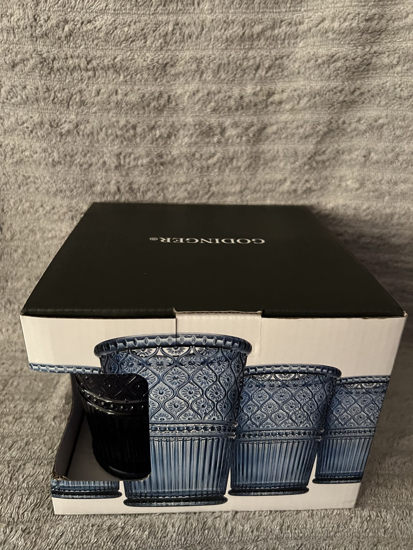 Godinger Claro Modern Set Of Four Tumblers