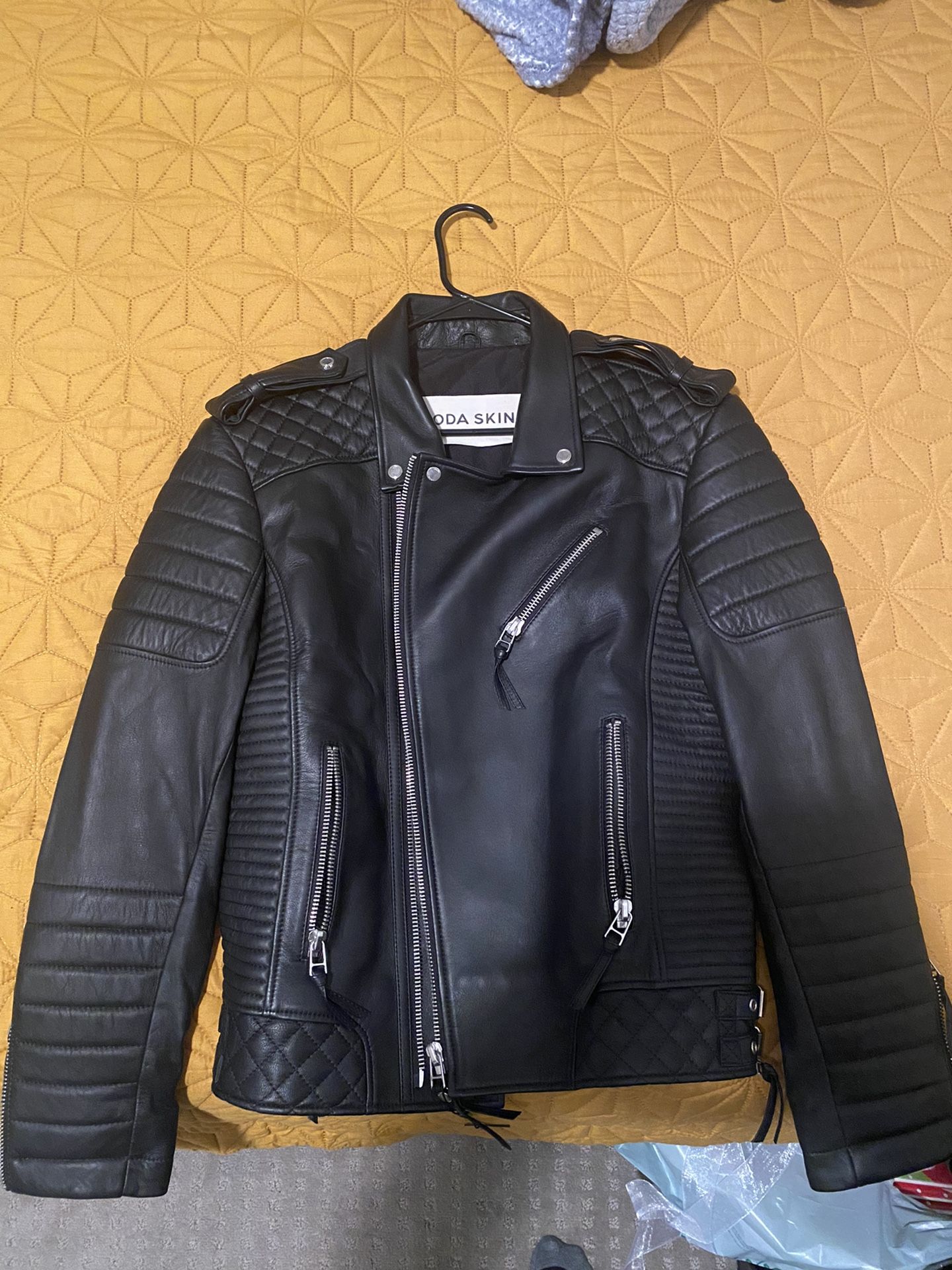 Boda Skins Mens Kay Michael2.0 Size L Leather Jacket