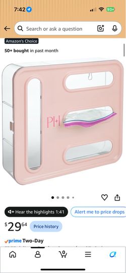 Ziplock organizers