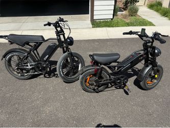 2x E-bikes for sale