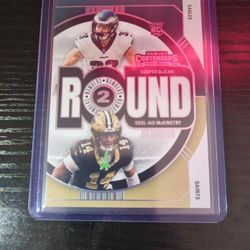 Panini Contenders: Cooper DeJean (Philadelphia Eagles) & Kool-Aid McKinstry (New Orleans Saints)