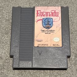 Faxanadu Nintendo Entertainment System NES Cartrideg Only Tested