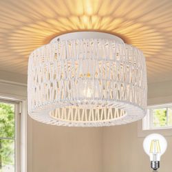 Rattan Ceiling Light
