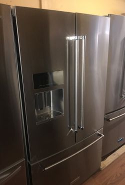 Brand New Kitchen Aid Three Door Refrigerator