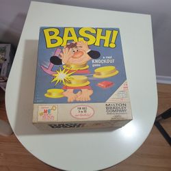 Complete 1962 Vintage BASH MB Real Knock Out Game Ages 5 to 12 Family Fun