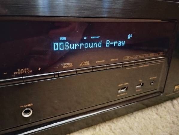 Denon AVR-X3400H AV Wifi Bluetooth Amplifier Stereo-for parts or repair