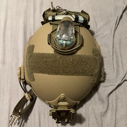 Desert Tan High Cut helmet