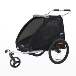 Thule
Kid's Coaster XT 2-Seat Bike Trailer, Black