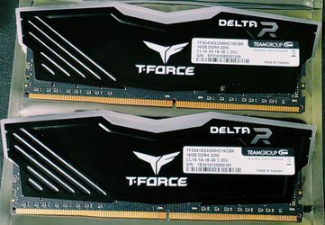 T Force Delta RGB 32gigs, & other stuff..