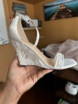 Betsy Johnson Wedding Heels/Wedges