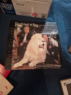 2003 siegfried & roy calendar