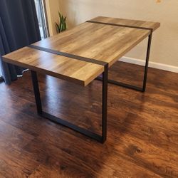 Dining Room Table - Rectamgle, Grey, Modern