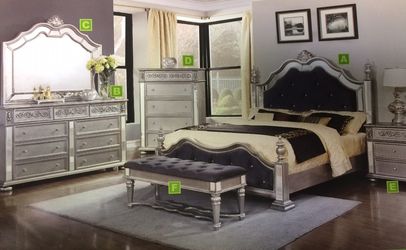 4Pc Bedroom Set