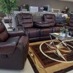 NEW RECLINING SECTIONAL SOFA LOVESEAT MORE BEDROOM FURNITURE MATTRESS AND MORE 