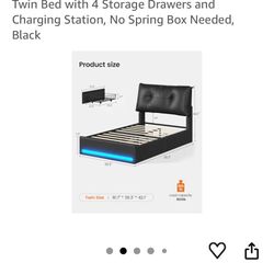 I Buy And Never Open Its Brand New Its A Beautiful Bed