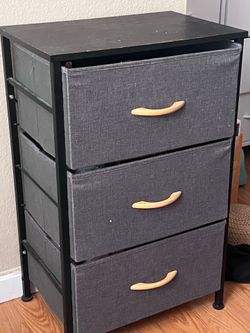 fabric night stand