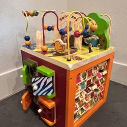 zany zoo activity cube