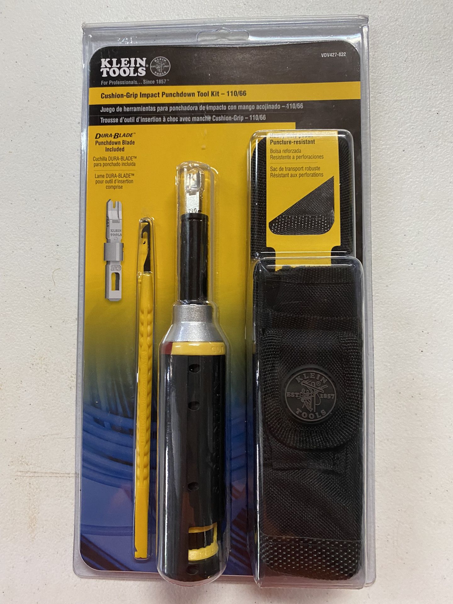 NEW - Klein Tools Punch DownTool Kit
