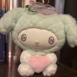 50th anniversary my melody plush pendant