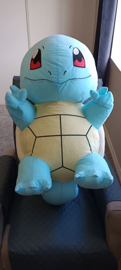 Giant 3ft Pokemon Squirtle Plush - Six Flags Park Size