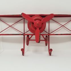 Metal/Cast Iron 3D Wall Art Hanging Hook  Plane