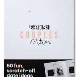 50 Scratch-Off Adventures & Date Night Ideas for Couples, The Adventure Challenge Couples Edition - Couples Scratch Off Book Gift for VALENTINES 