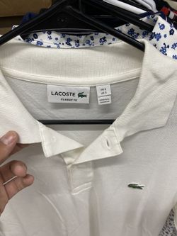 Lacoste Polo T White And Black 