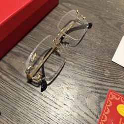 Cartier Big C Frames (Clear)