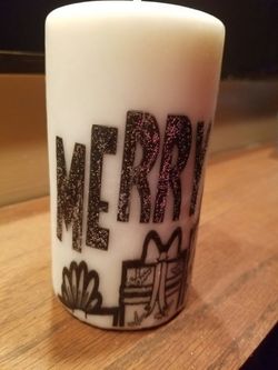 Christmas candle