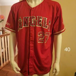 Angels Jersey #27 Trout 
