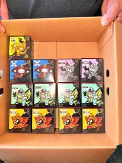 unopened 2026 McDonald's Sanrio x Godzilla Happy Meal toy boxes