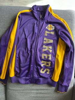 G-III Sports Women's Los Angeles Lakers Full-Zip Track Jacket Small