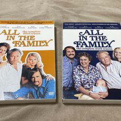 All In The Family Video DVD Box Sets (Season 3 & 6)