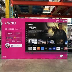 Vizio 50” 4K QLED Smart TV Brand New In Box