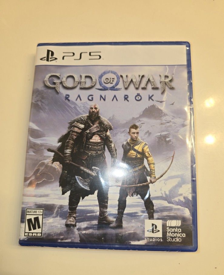 God of War Ragnarok for PS5 brand new sealed.
