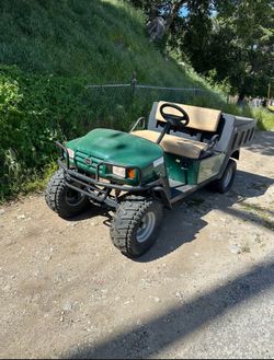 EZ-GO Workhorse ST350 Utility Dump Golf Cart Gas